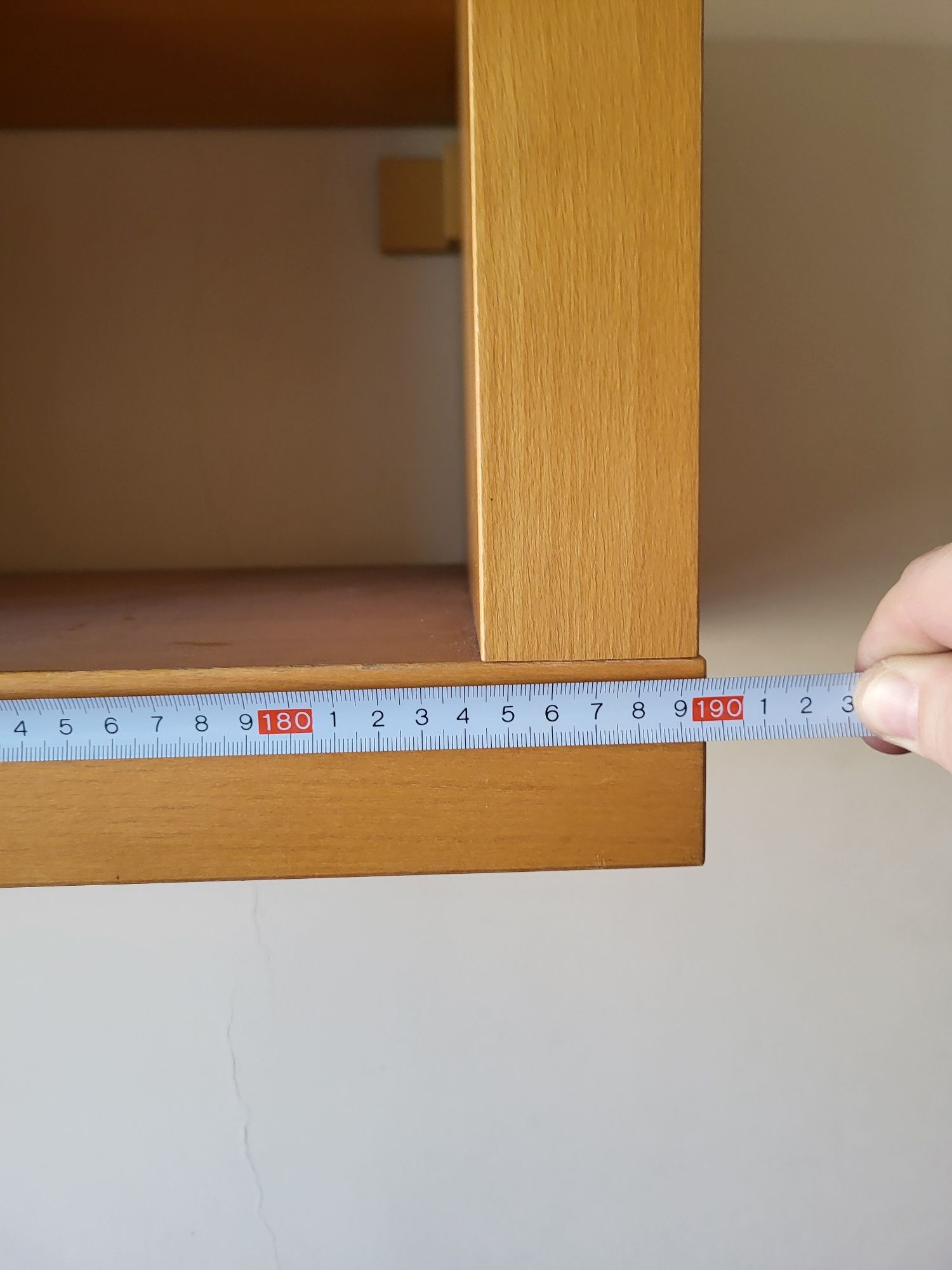 Regał / półka Ikea buk 190x35x38