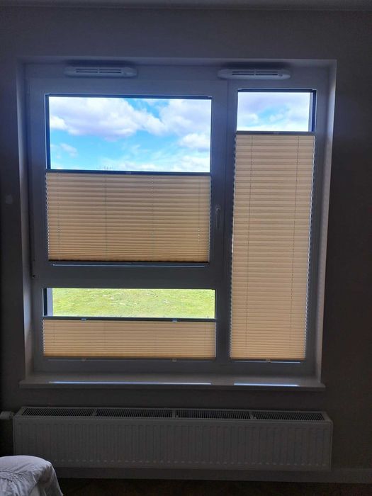 Plisy Rolety Wewnętrzne Dzień Noc Materiałowe PRODUCENT | Na wymiar |