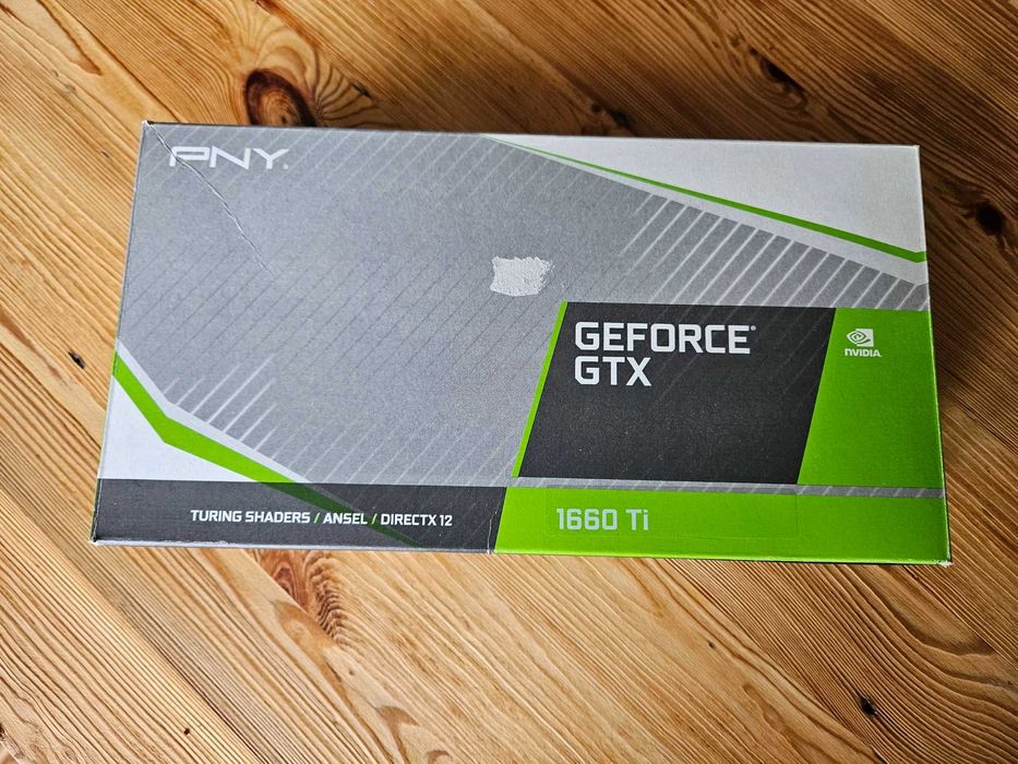 Karta graficzna GTX 1660ti PNY - w pełni sprawna