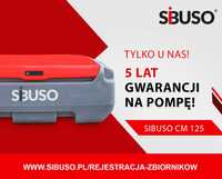 Zbiornik mobilny paliwo ON SIBUSO 125L 5 lat gwarancji na pompę!