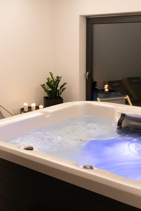 Widoki góry Apartament nocleg SPA weekend Szczyrk jacuzzi sauna Jesień