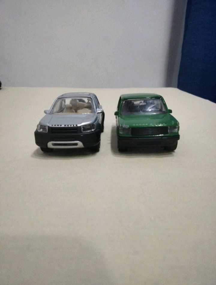 Land Rover e Range Rover em Miniaturas, Coleção!