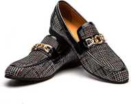 JITAI MĘSKIE MOKASYNY Loafers 41 elegancie skórzane z klamrą OKAZJA !!