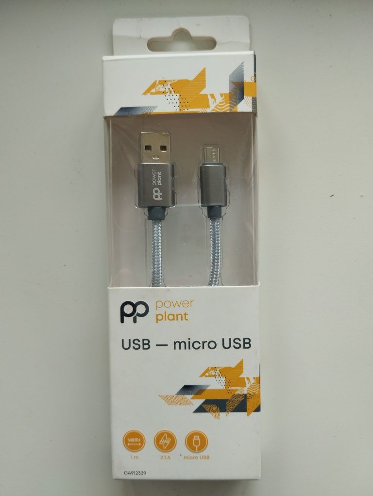 Продам новий кабель стандарт USB-micro USB.