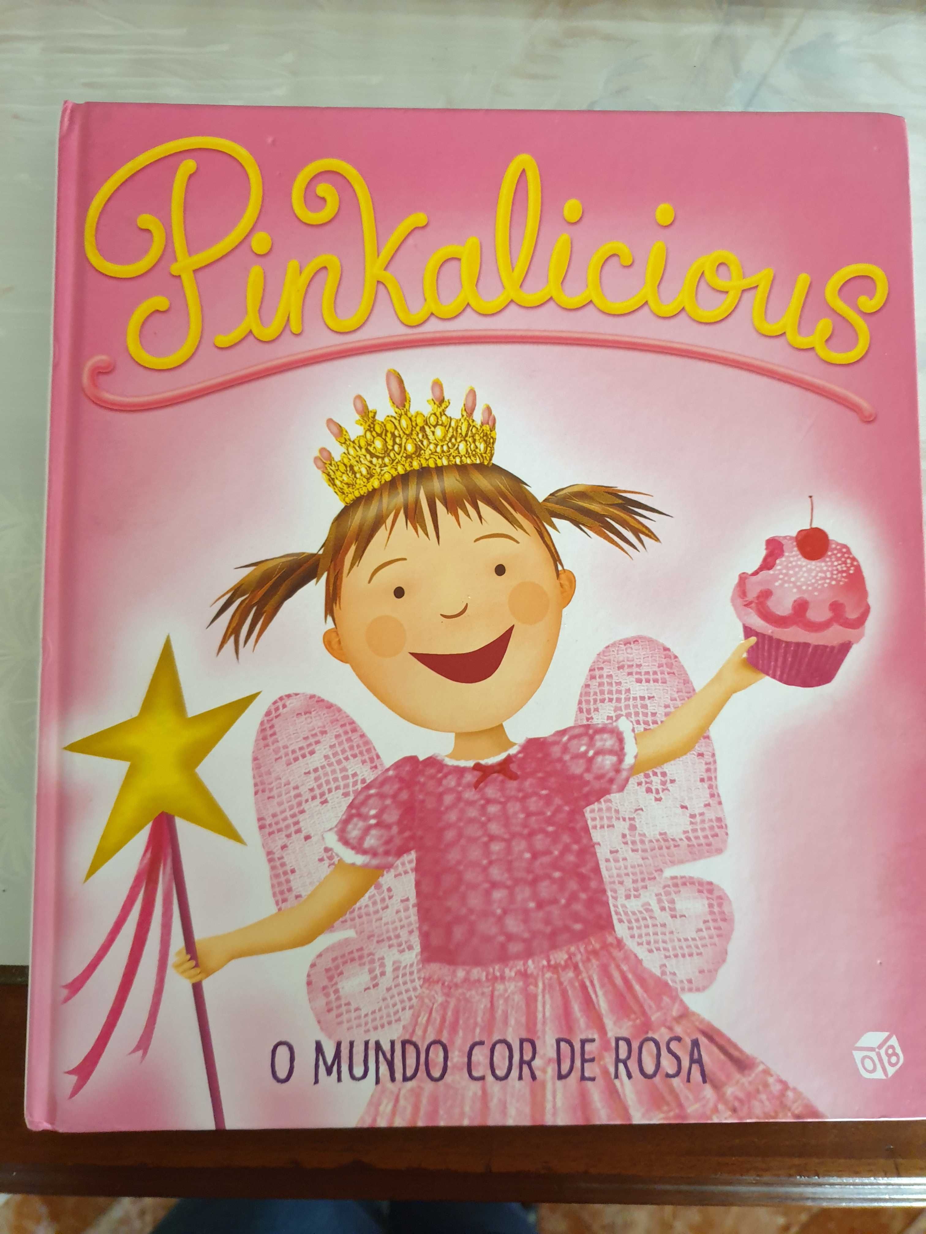 Livro " Pinkalicious" - O mundo cor de Rosa.