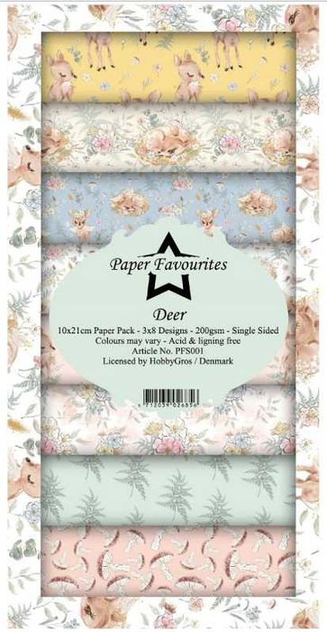 Papiery DIXI 10 x 21 cm DEER 24 ark