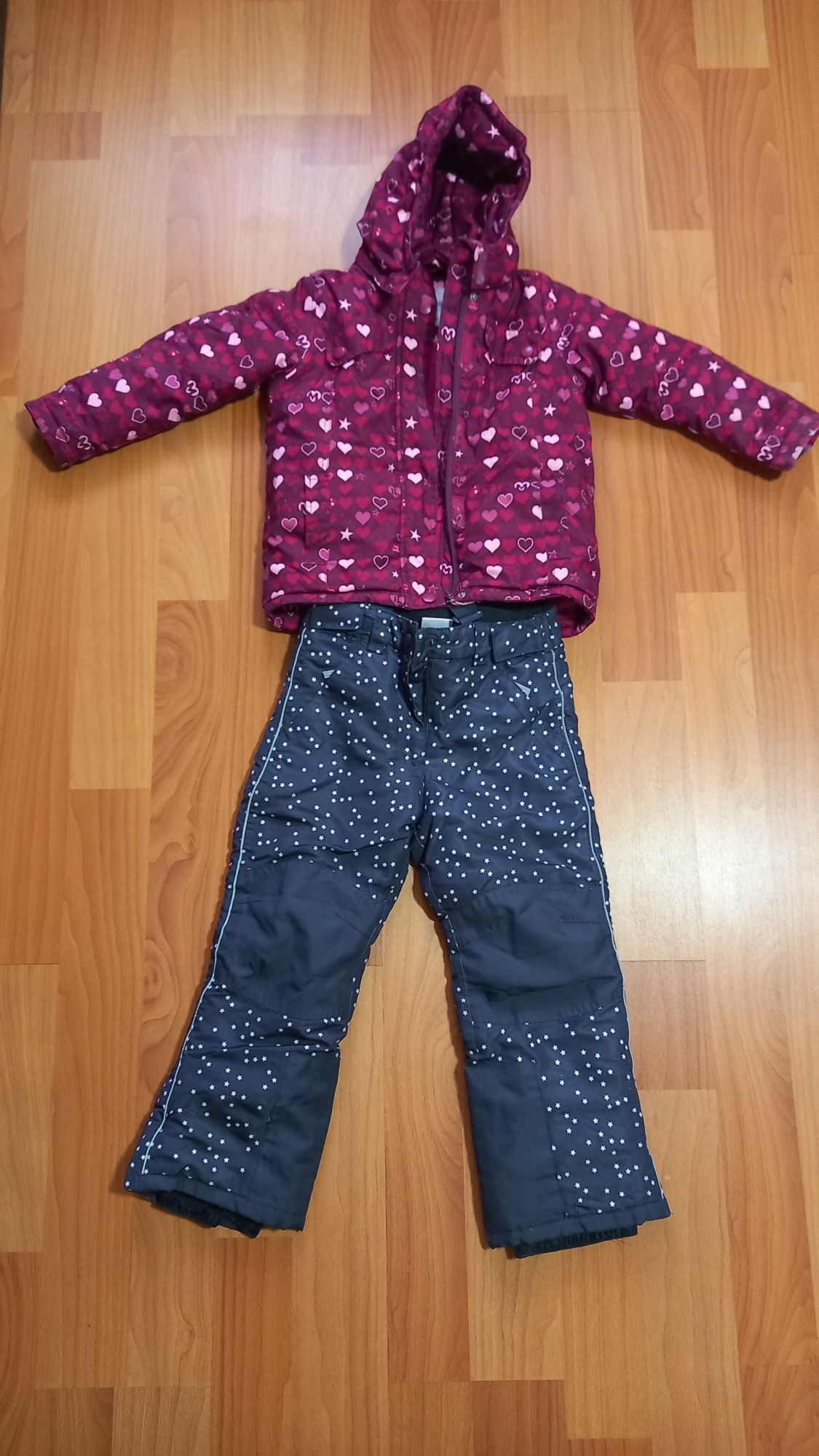 Куртка детская теплая, комбинизон, штаны Tom Tailor 116-122см