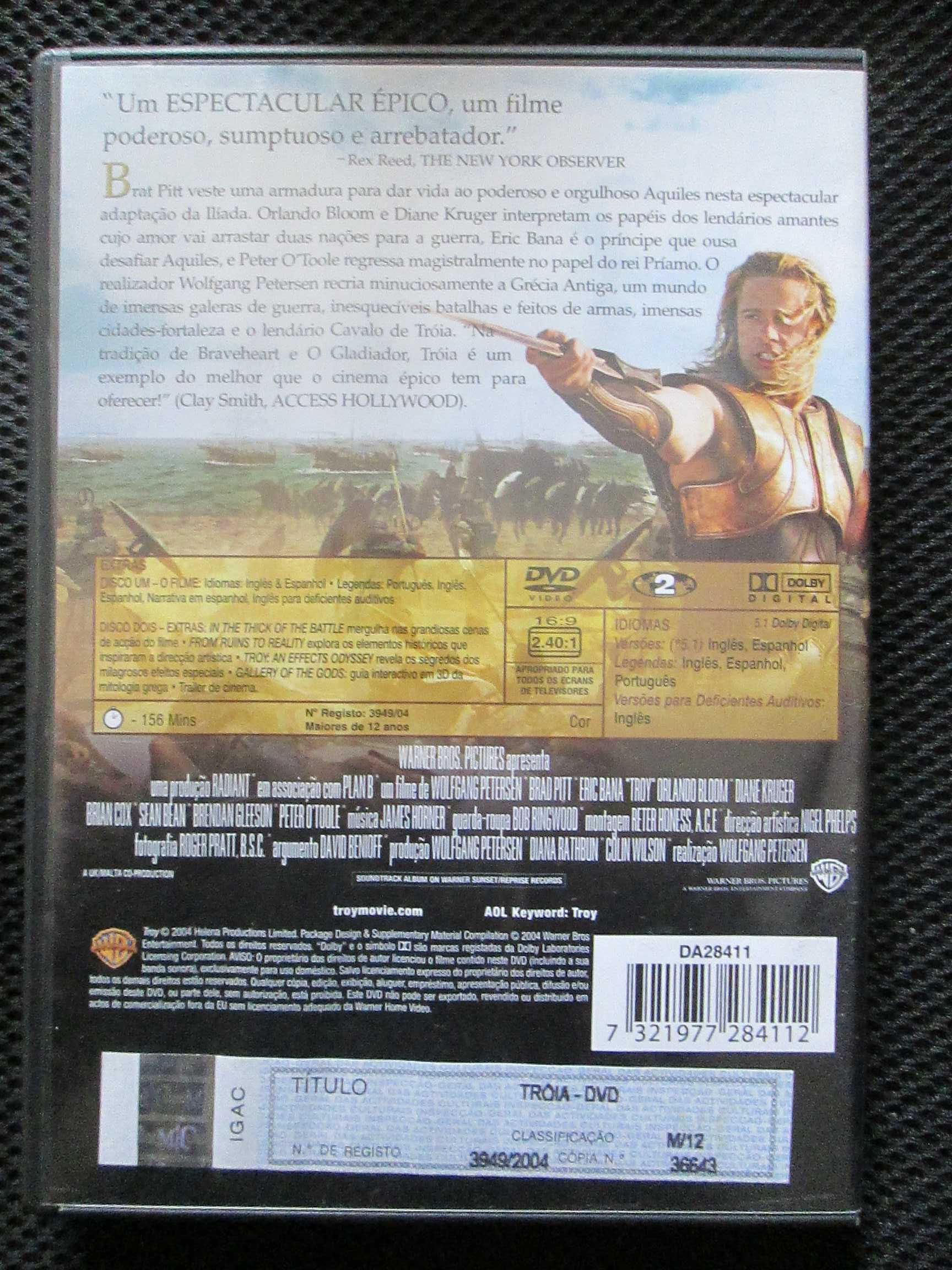 Troia, 2 DVDs - Edição Especial de Colecionador Colecionador