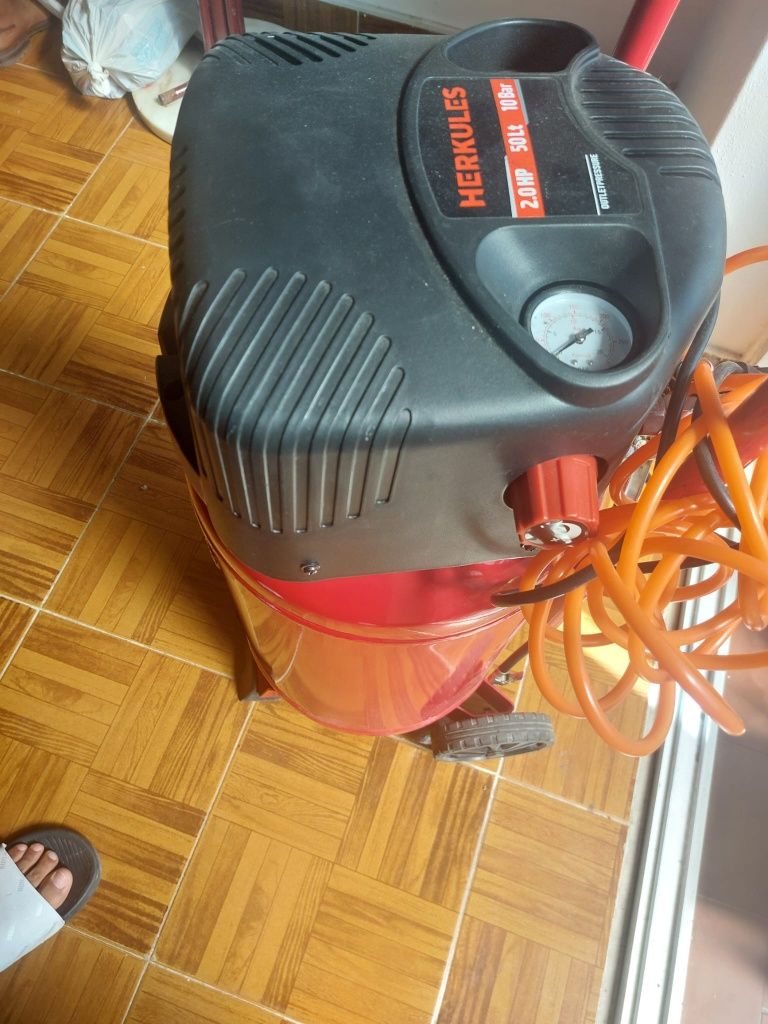Compressor de Ar Herkules 50L – Potente e Fiável