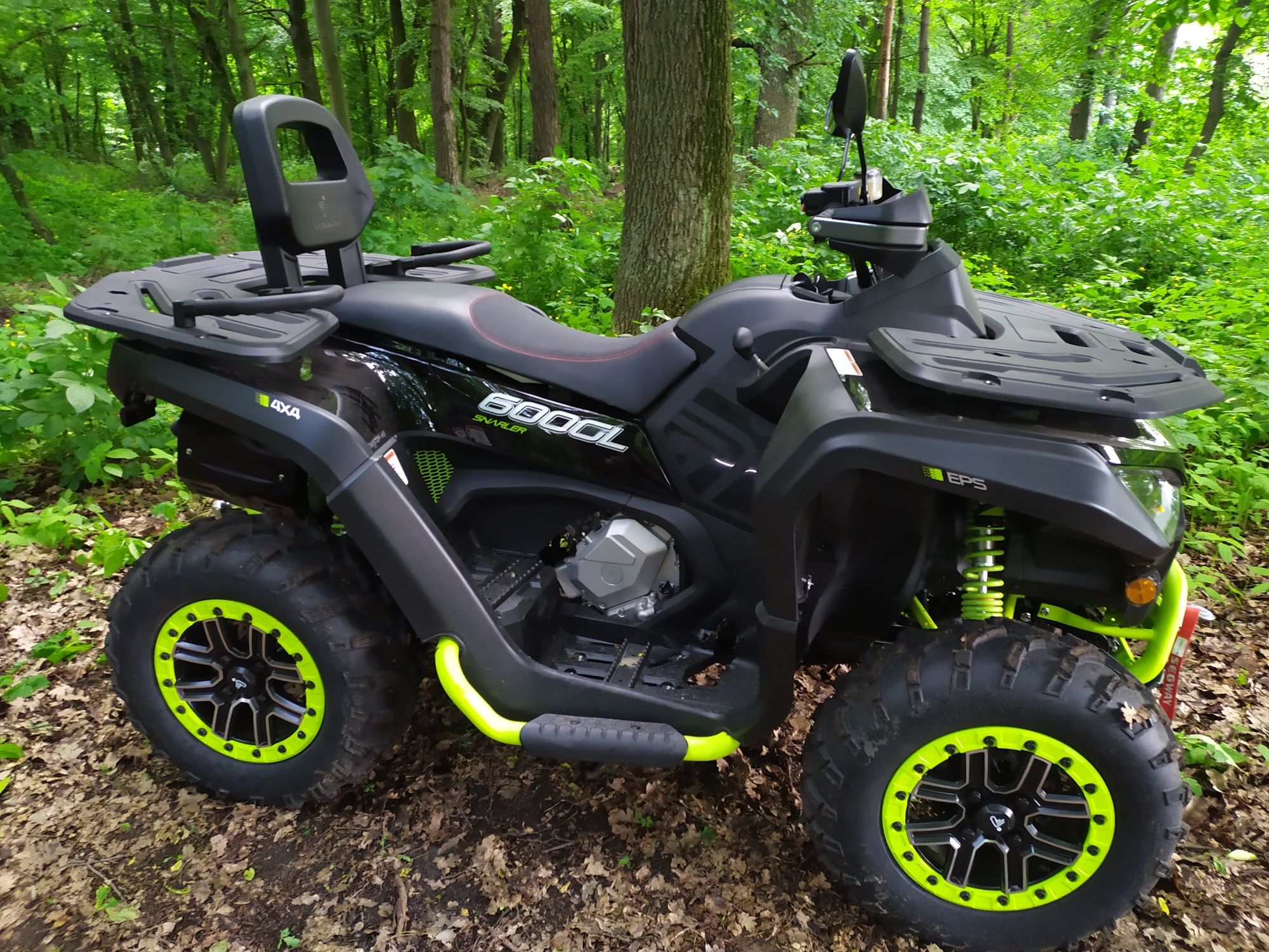 NEW 2024 EFI-CVT-EPS-ATV SEGWAY Snarler 600 AT6L FULL Equipped Black