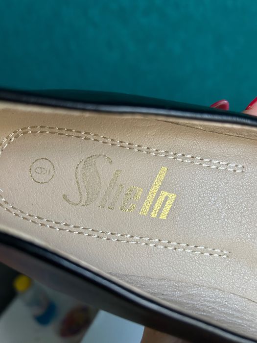 Балетки жіночі чорні 42 розмір еко шкіра