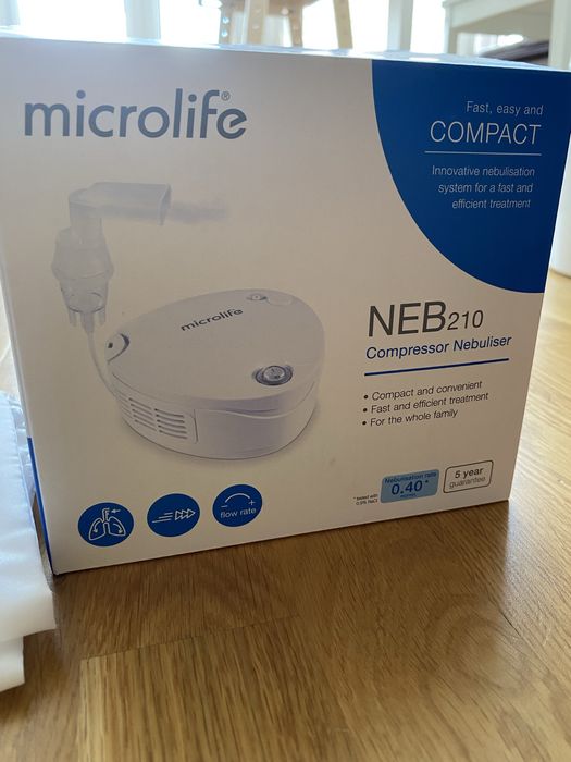 Інгалятор небулайзер Microlife NEB 210 компресорний Мікролайф