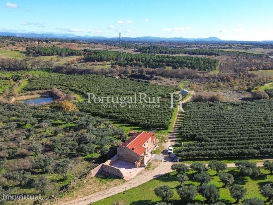 Quinta com 32ha e moradia para agricultura de regadio