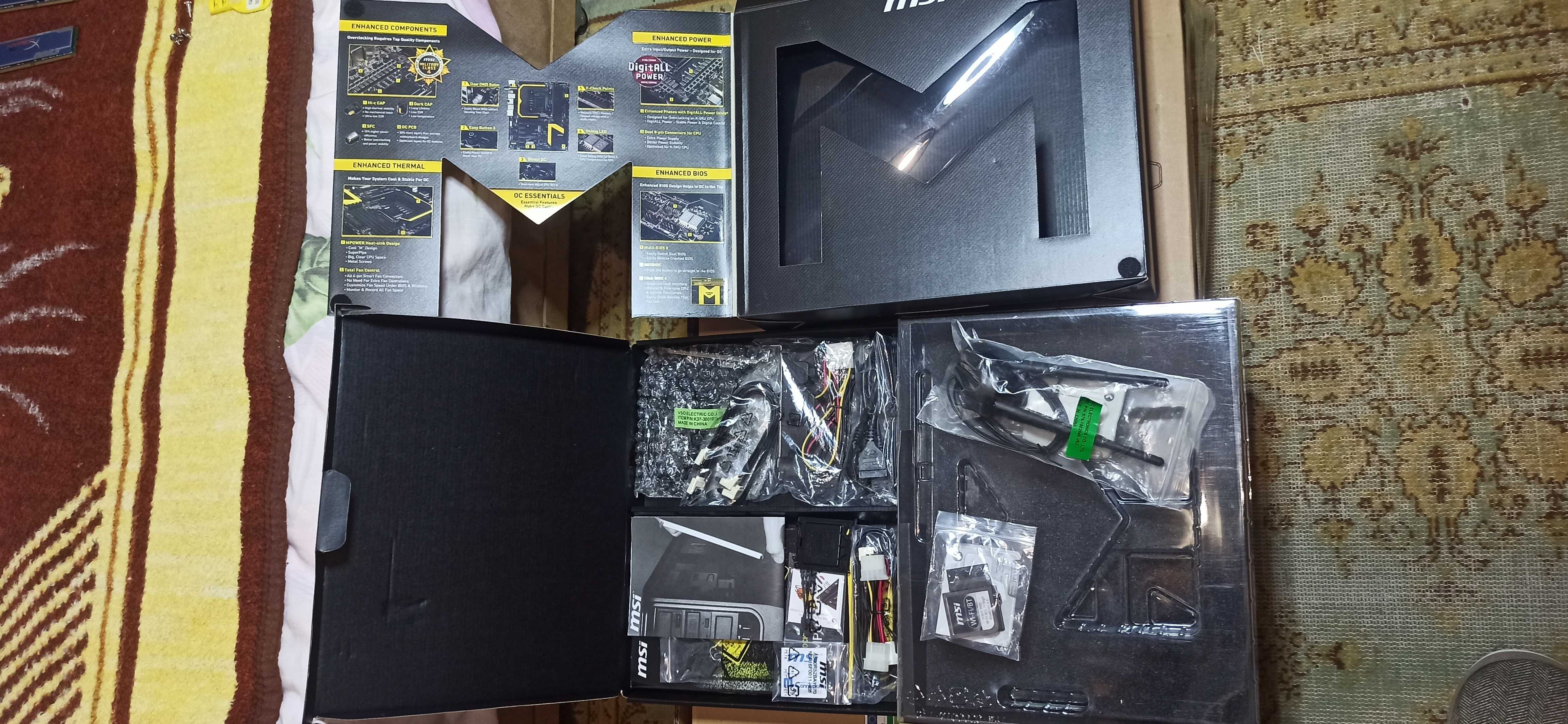 ТОП комплект для игр и майнинга 7 PCI Express MSI Z87 MPOWER MAX
