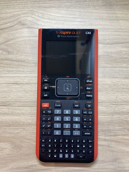 Calculadora TI NSpire CX II-T Cas vermelha