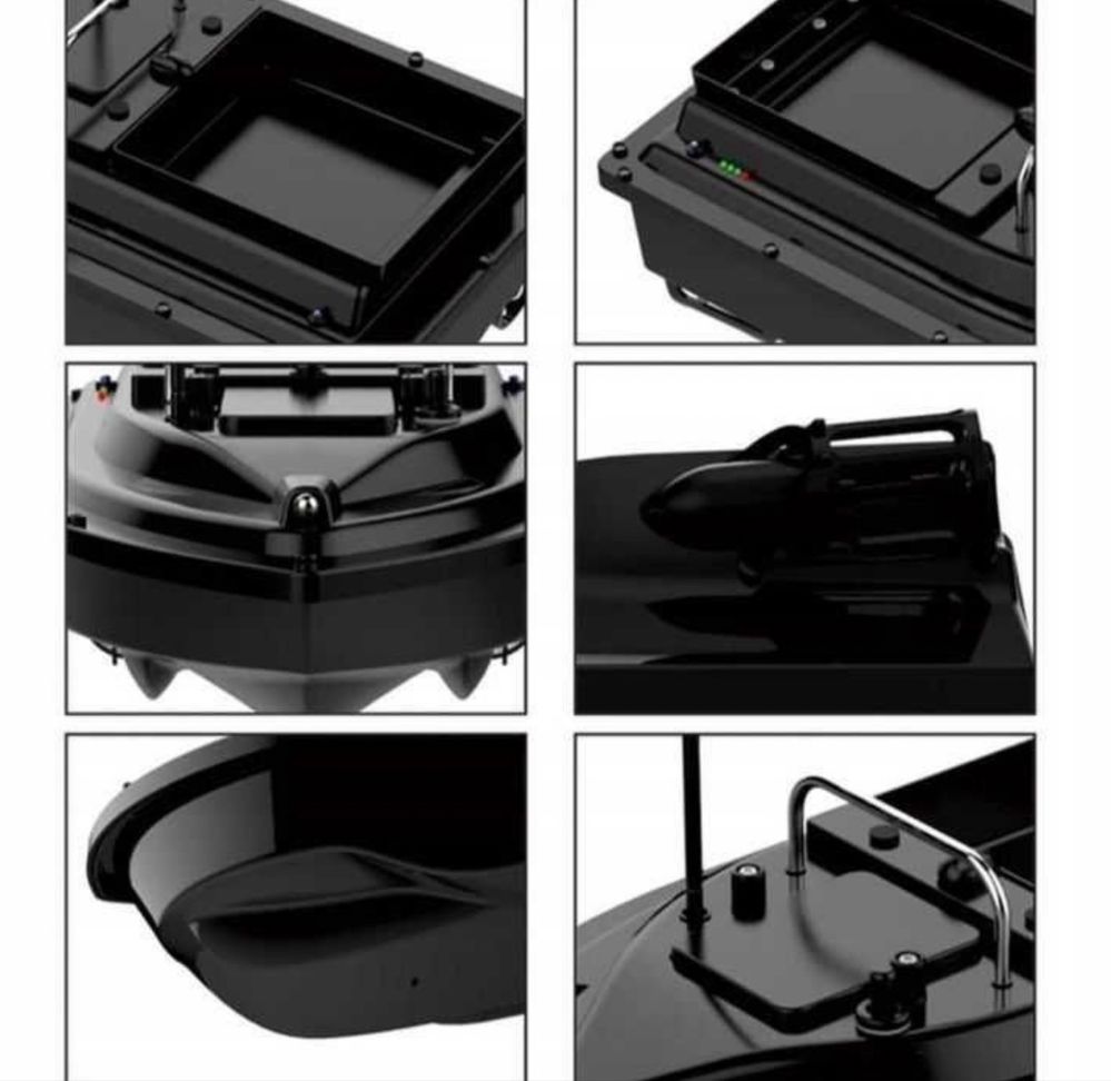 Łódka zanetowa d16E GPS torba