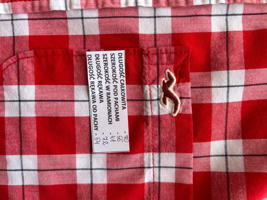 Hollister _ Koszula w kratę L _ 100% bawełna