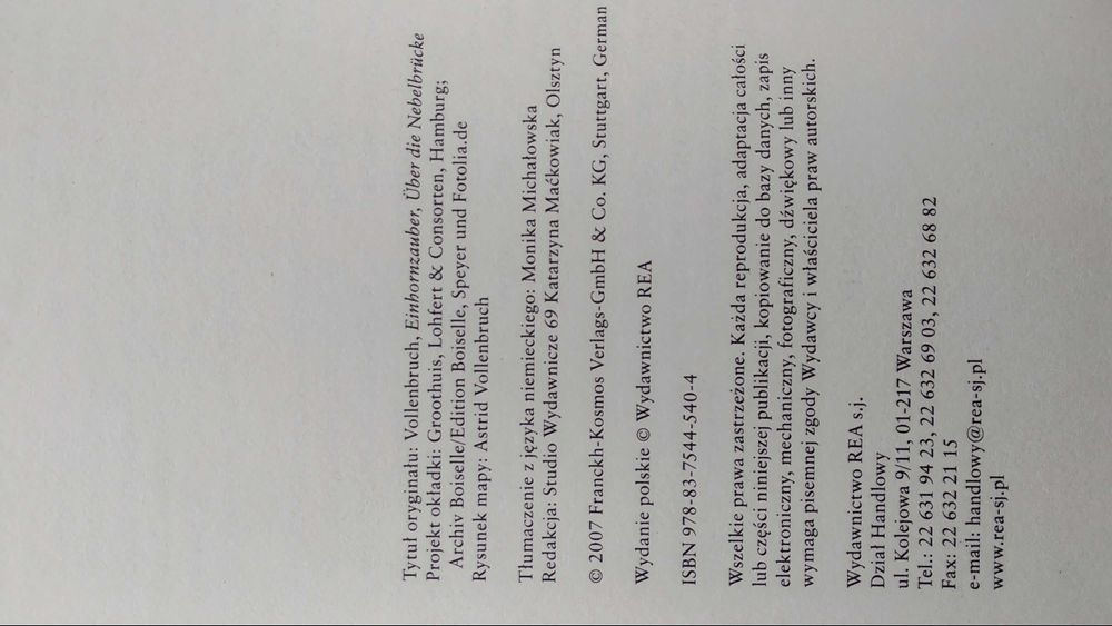 Seria ,,Jednorożec" - Astrid Vollenbruch