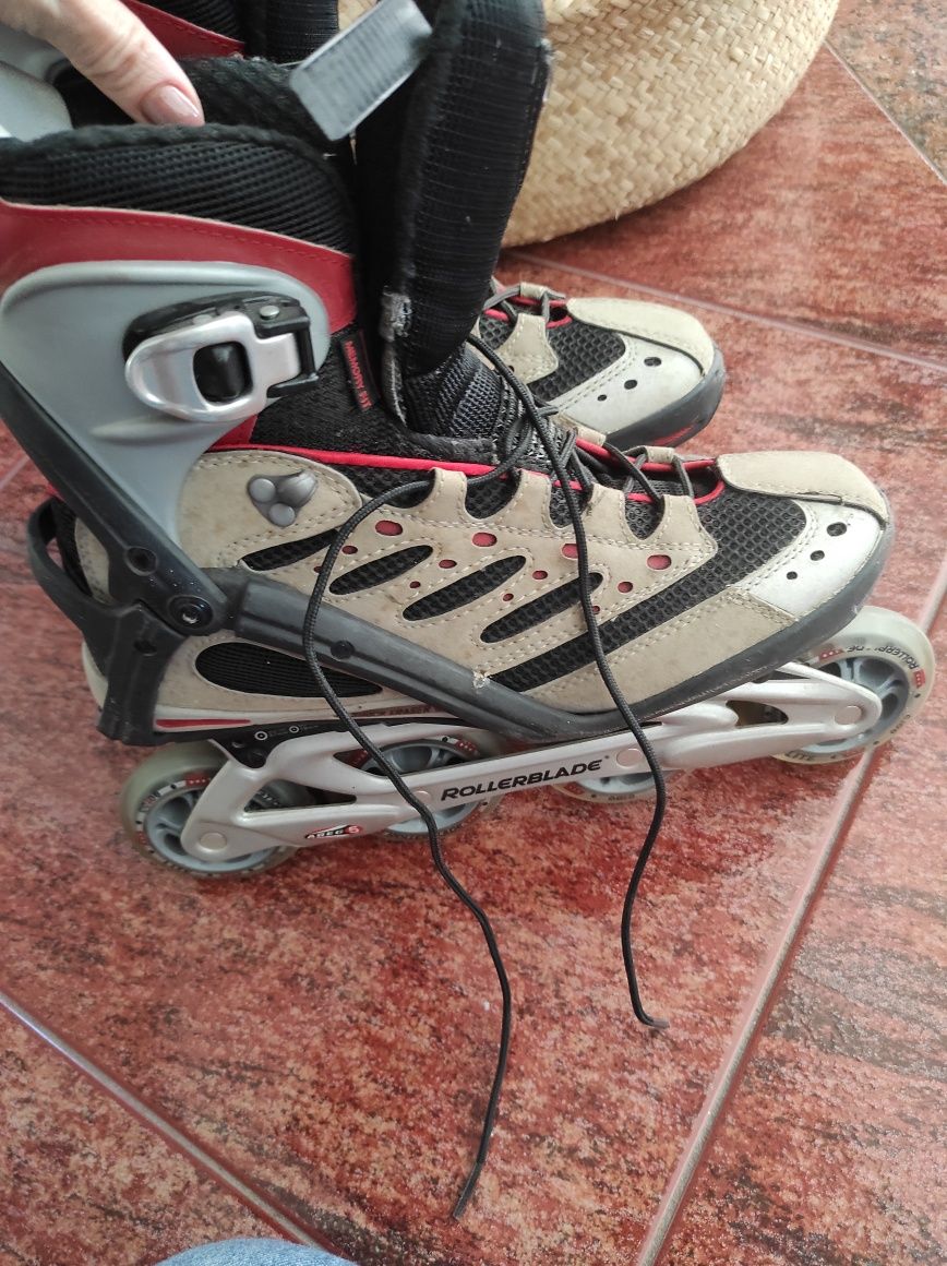 Patins em linha tamanho 40