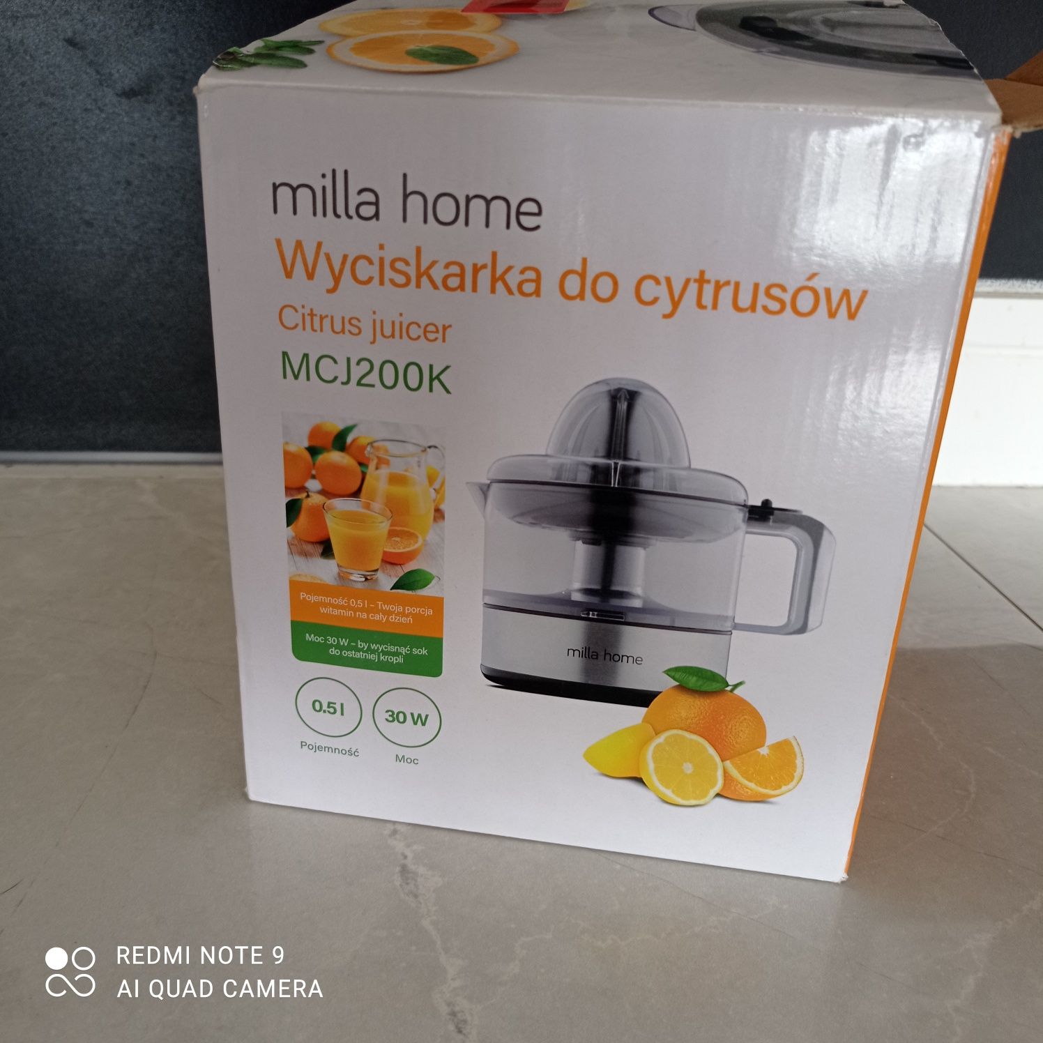 Wyciskarka do cytrusów Milla home