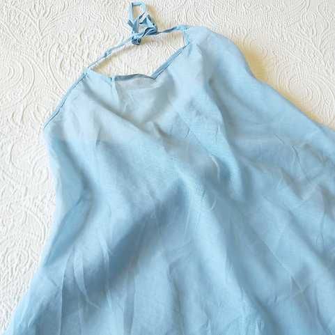 Vestido     azul