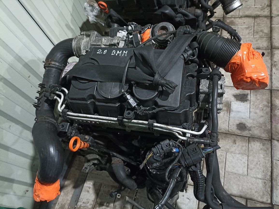 Двигун, мотор 1.9 bls, brr. 2.0 cba, bmm, bmp