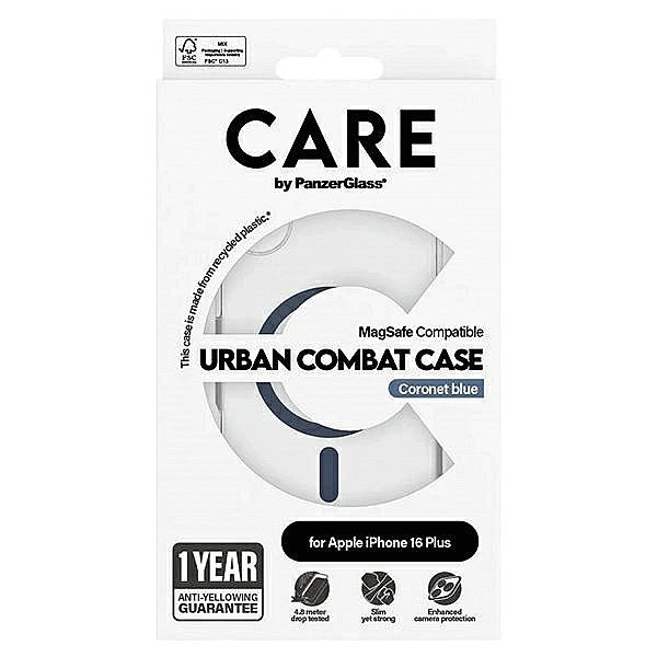 Etui CARE by PanzerGlass Flagship Case z MagSafe na iPhone 16 Plus - n