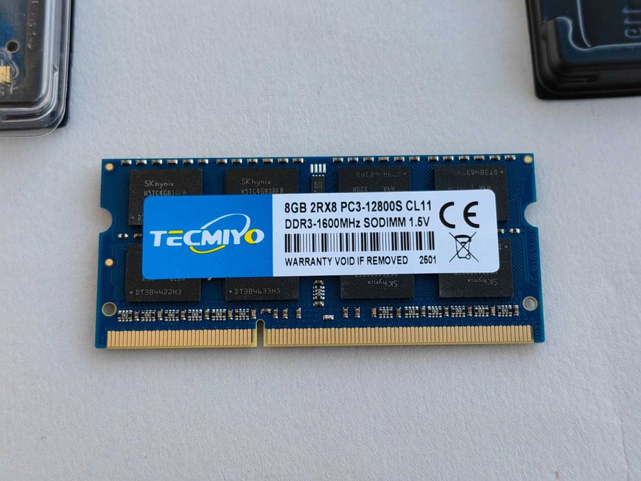 Оперативная память Tecmiyo DDR3 8GB 1600MHz PC3-12800S 1.5V
