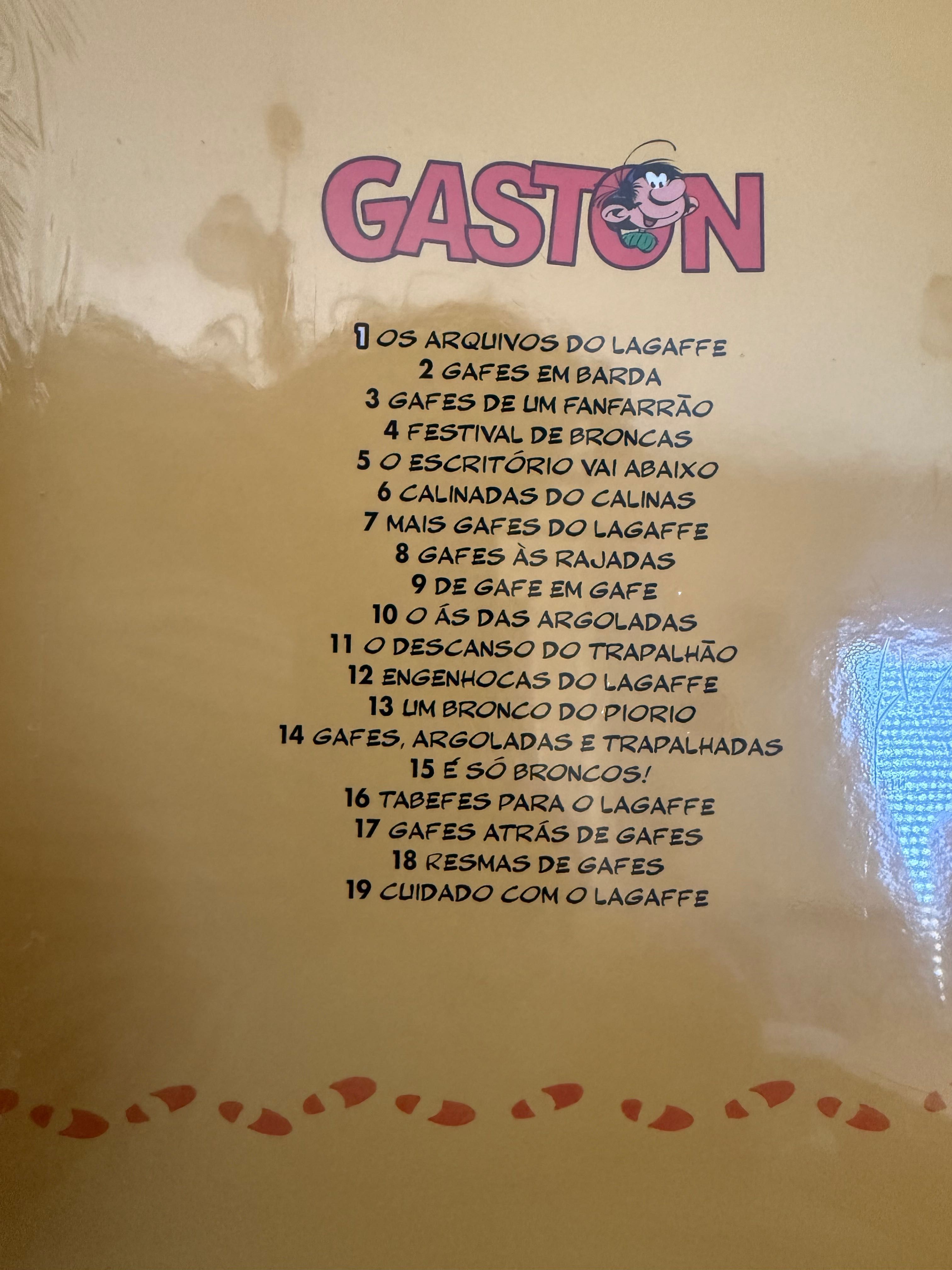 Coleção GASTON - 19 títulos