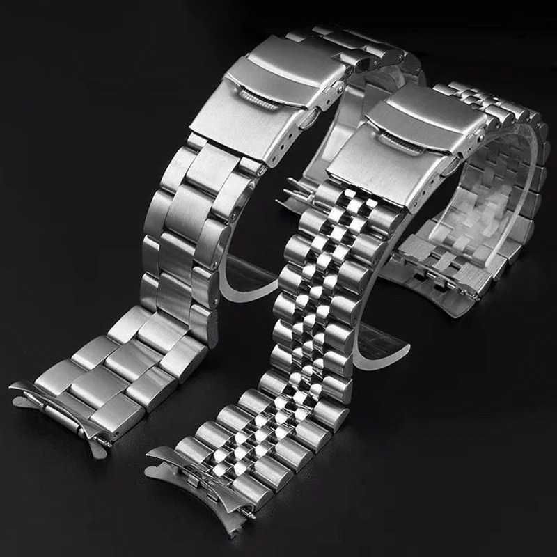 Bransoleta stalowa 22mm masywna do zegarka Seiko SKX Orient Citizen