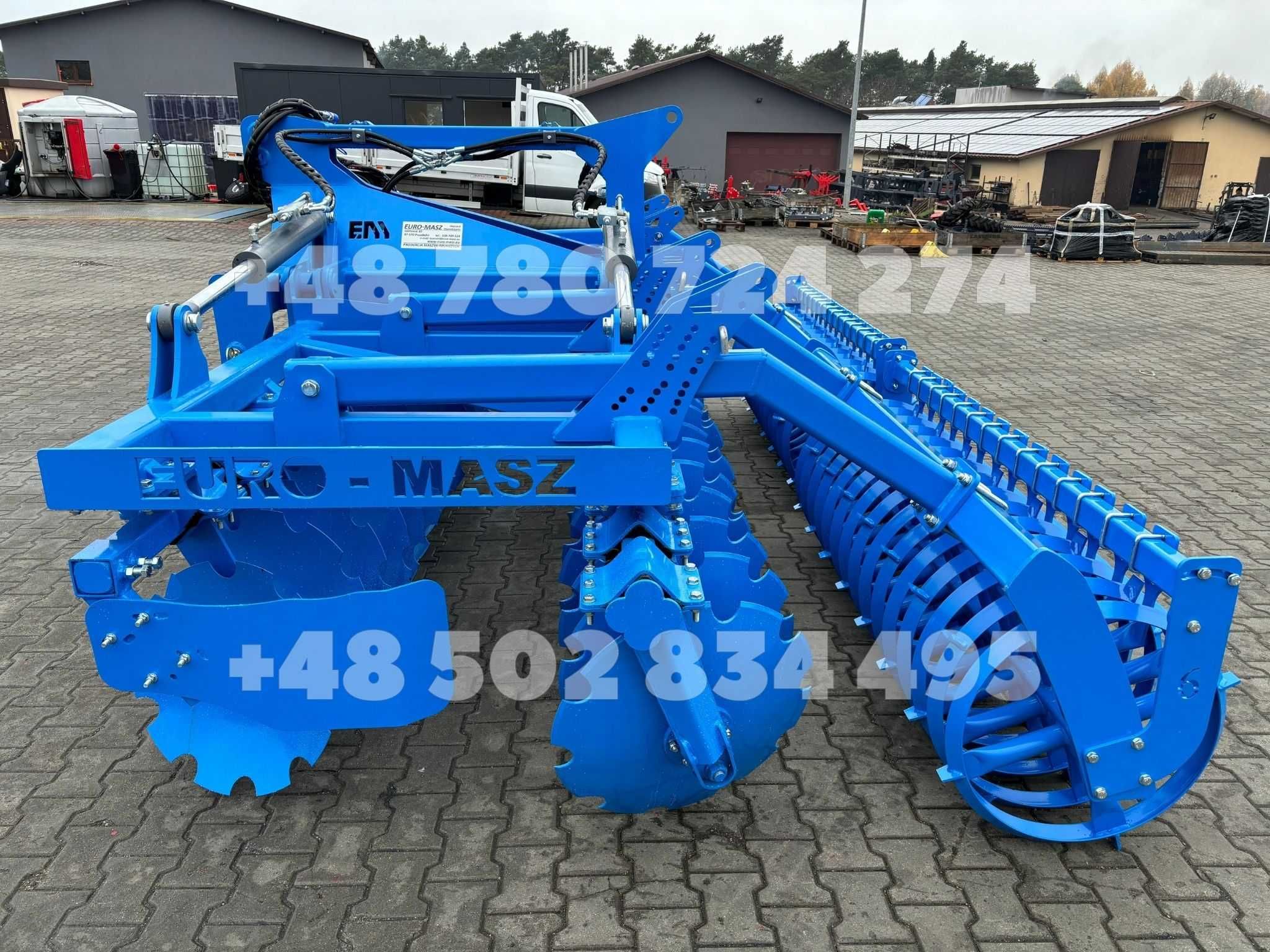 BRONA Talerzowa CiĘżKa AgRegAt EURO-MASZ składana hydraulicznie NOWA !