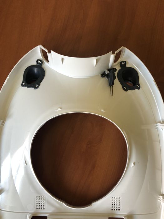Thermomix TM6- Limitowana obudowa biała z brokatem+ czerwony przycisk