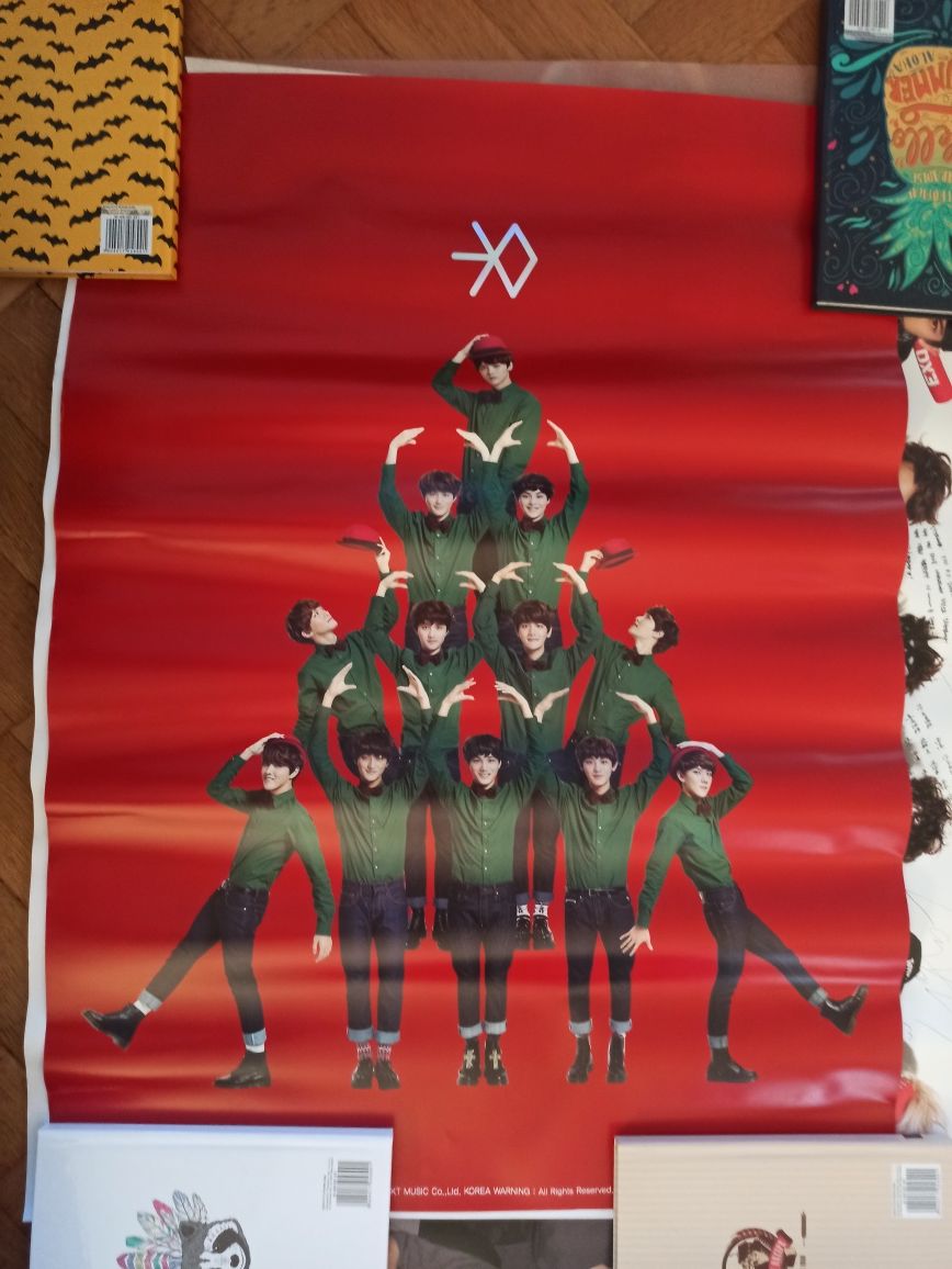 EXO Christmas plakat kpop