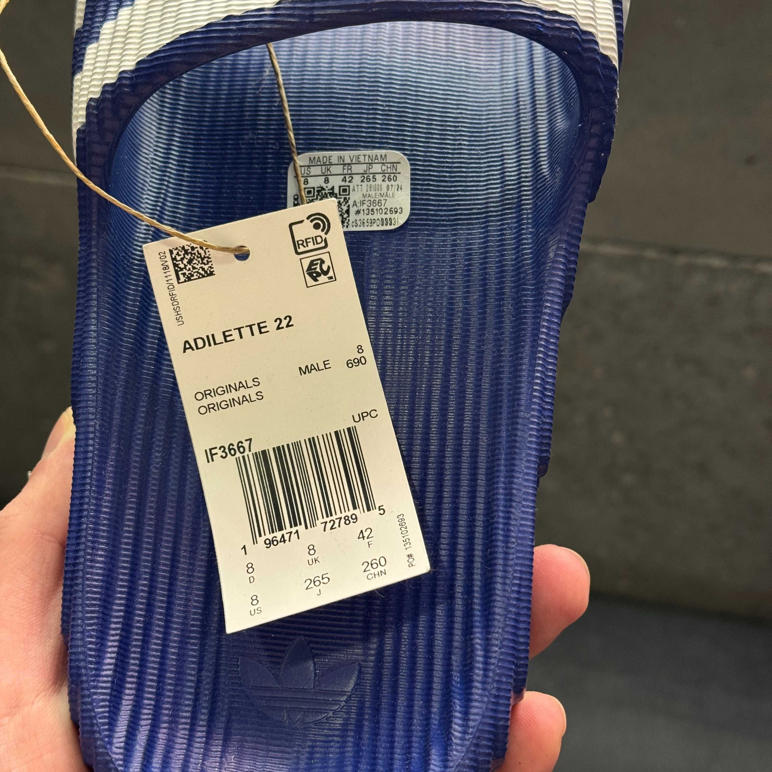 Шльопанці Adidas Adilette 22 Slides | IF3667