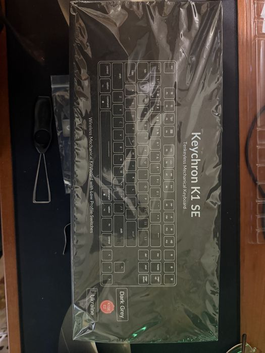 Клавіатура Keychron K1SE 87 Key RGB Optical Blue Hot-Swap WL