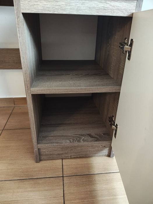 Biurko trulfa -biały połysk 90x50