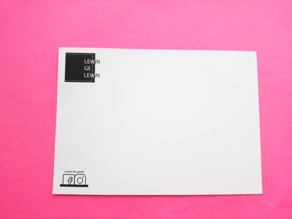 Абстрактна листівка, малюнок клякса, творчість