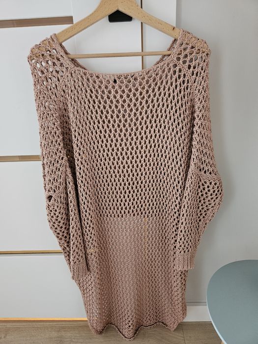 Sweter ażurowy Cocomore, stan idealny, rozmiar uniwersalny, polecam!