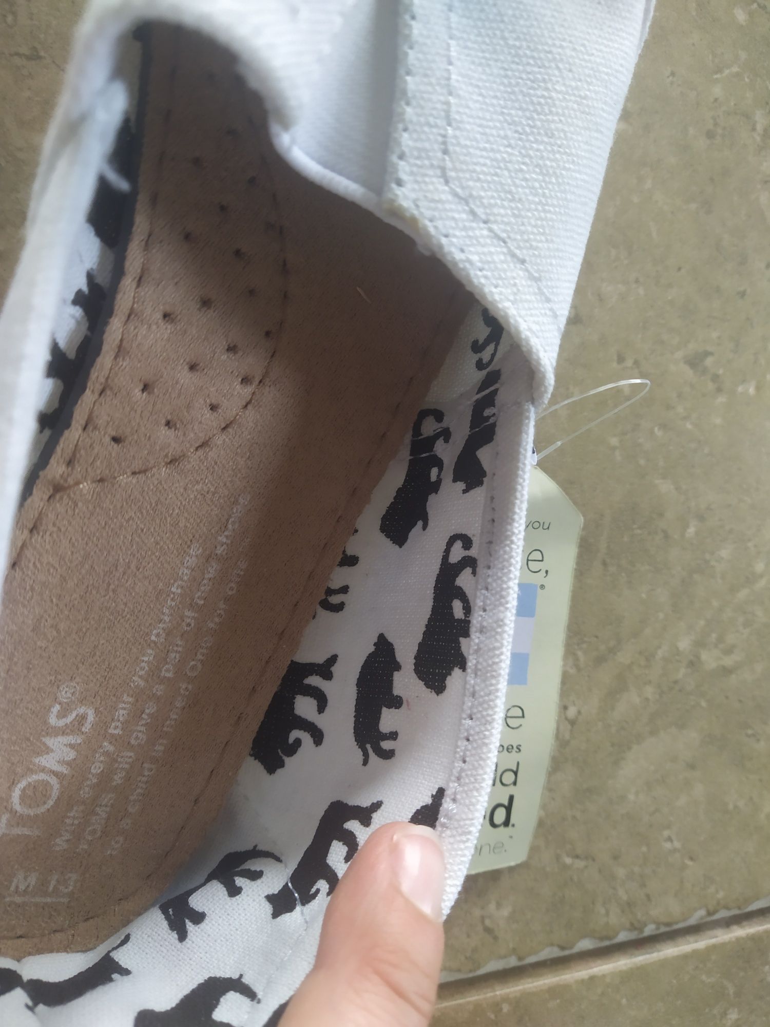 NOWE espadryle mokasyny Toms 43 szeroka stopa