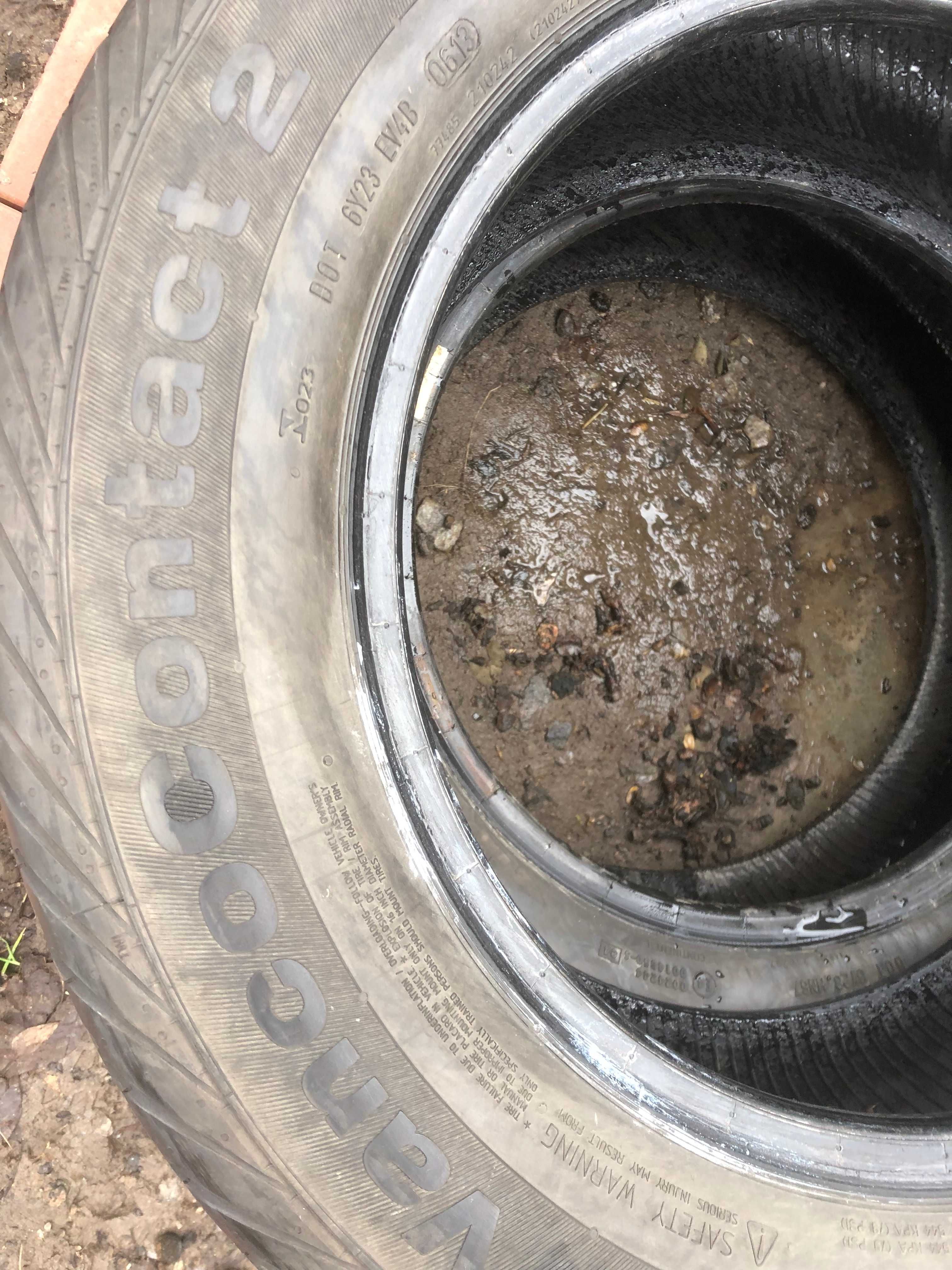 Шини CONTINENTAL 205/65 R16C, VancoContact 2, літня резина, цешка