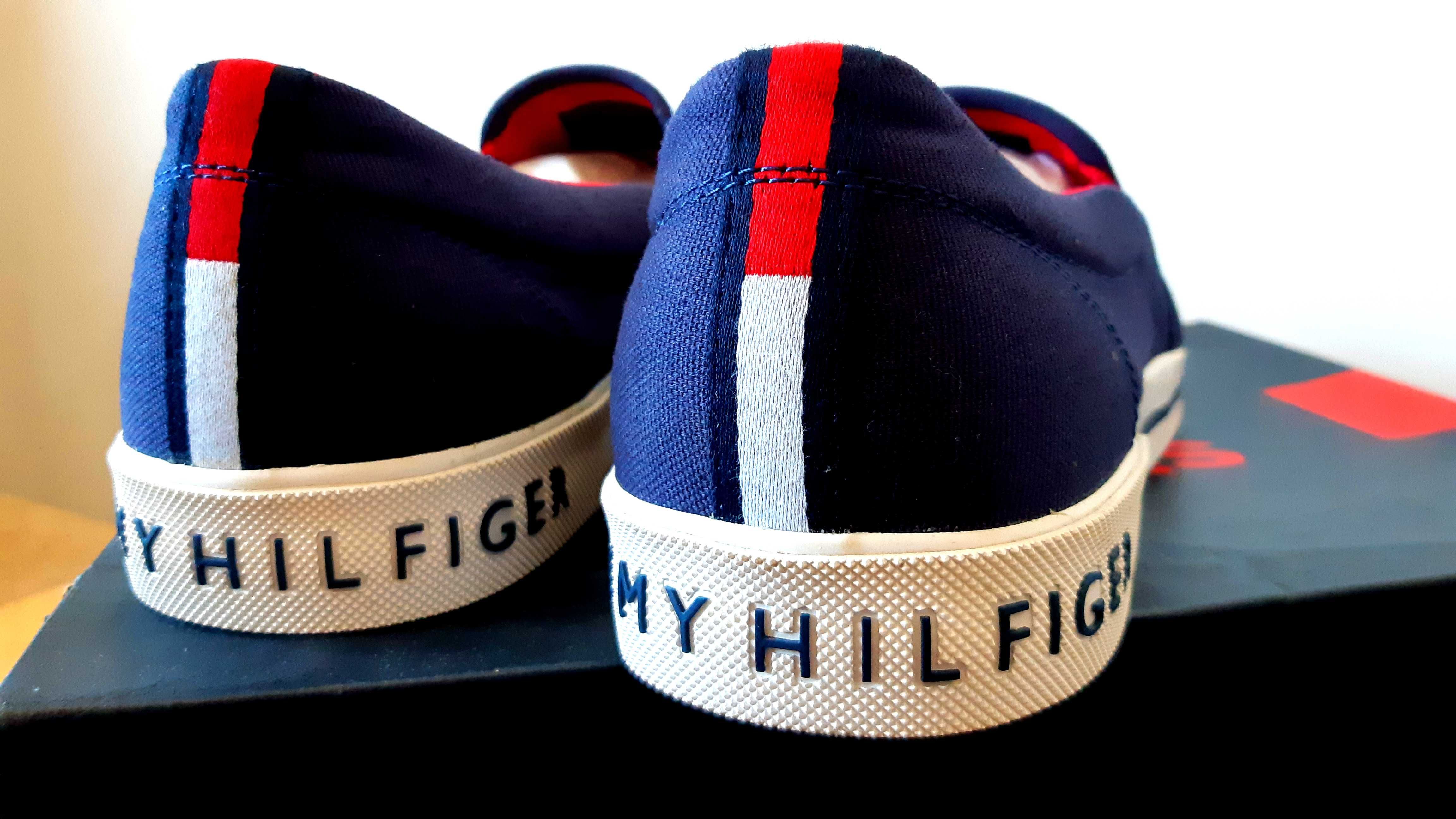 Tommy Hilfiger Heritage Slip On snekers mokasyny żeglarskie