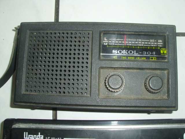 2x stare radio sokol 304 Wanda LC101-R2 Radio Granek