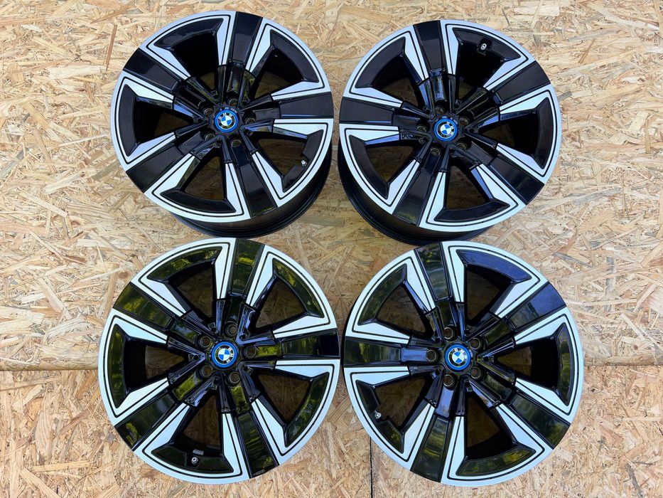 BMW IX 3 III Felgi aluminiowe 19 E8Jx19 H2 IS 34 + czujniki ORYGINAŁ