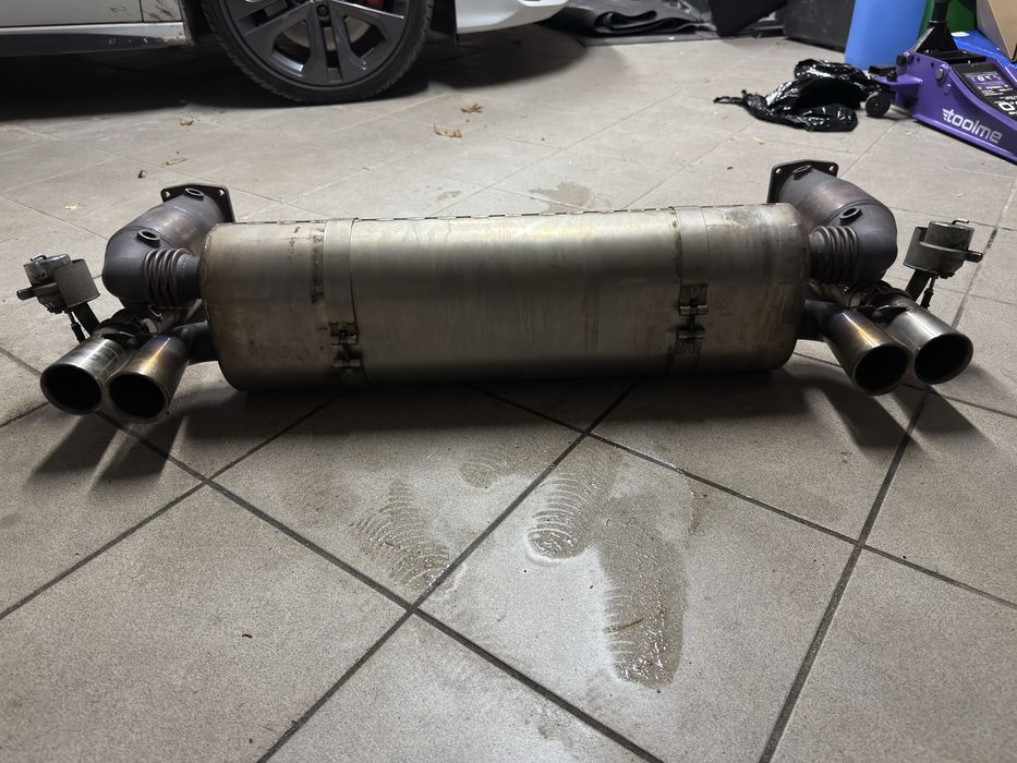 Wydech z klapami do Porsche 996 turbo/turbo S/GT2