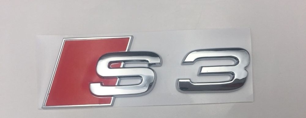 Nowy emblemat S3 srebrny przyklejany znaczek S4 S5 S6 S7 S8