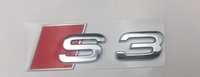 Nowy emblemat S3 srebrny przyklejany znaczek S4 S5 S6 S7 S8