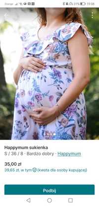 Sukienka ciążowa Happy Mum S