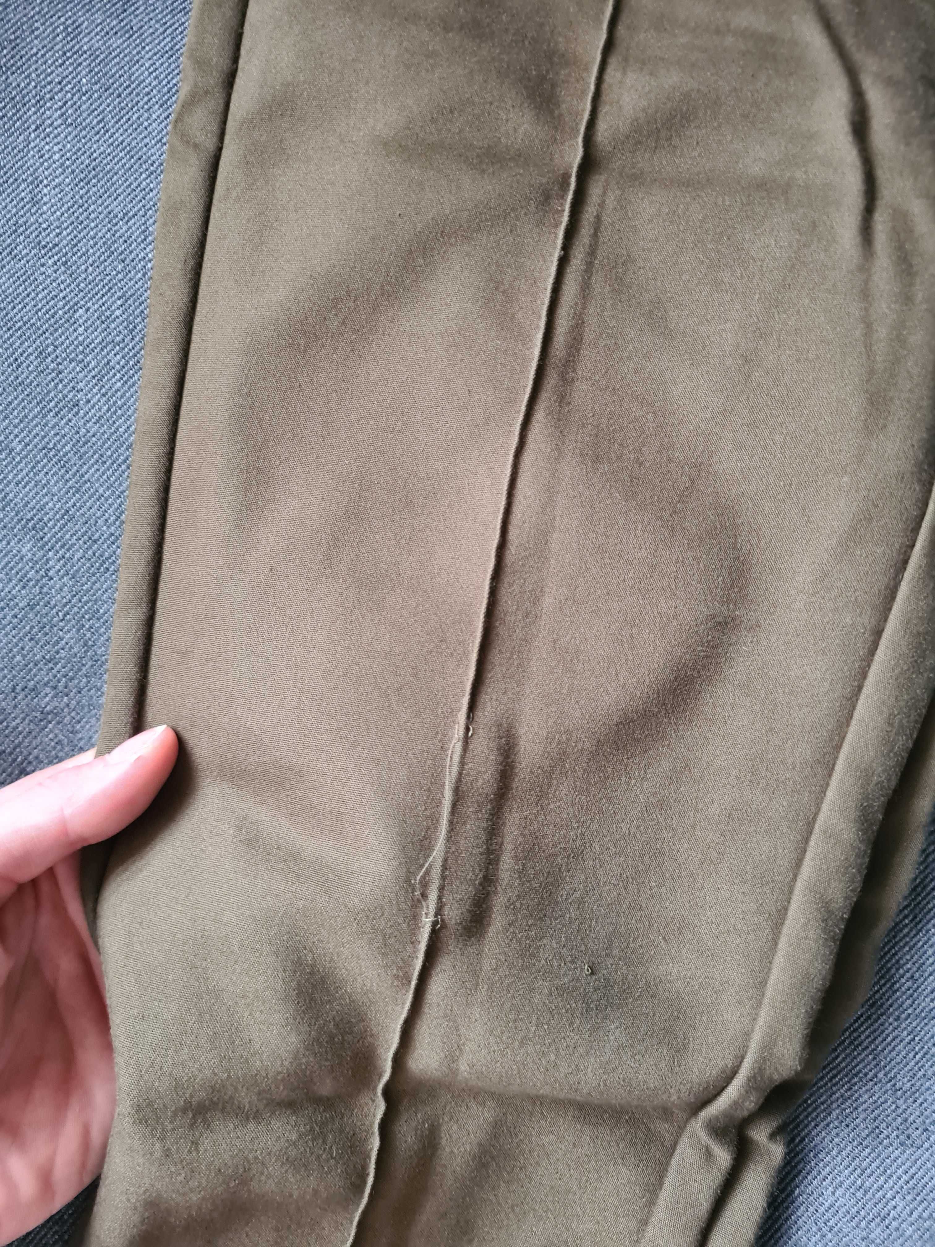 Spodnie legginsy khaki 36/38