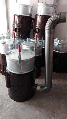 Parnik węglowy parownik ocynkowany Pojemność: 60L / 100L /160L WYSYŁKA
