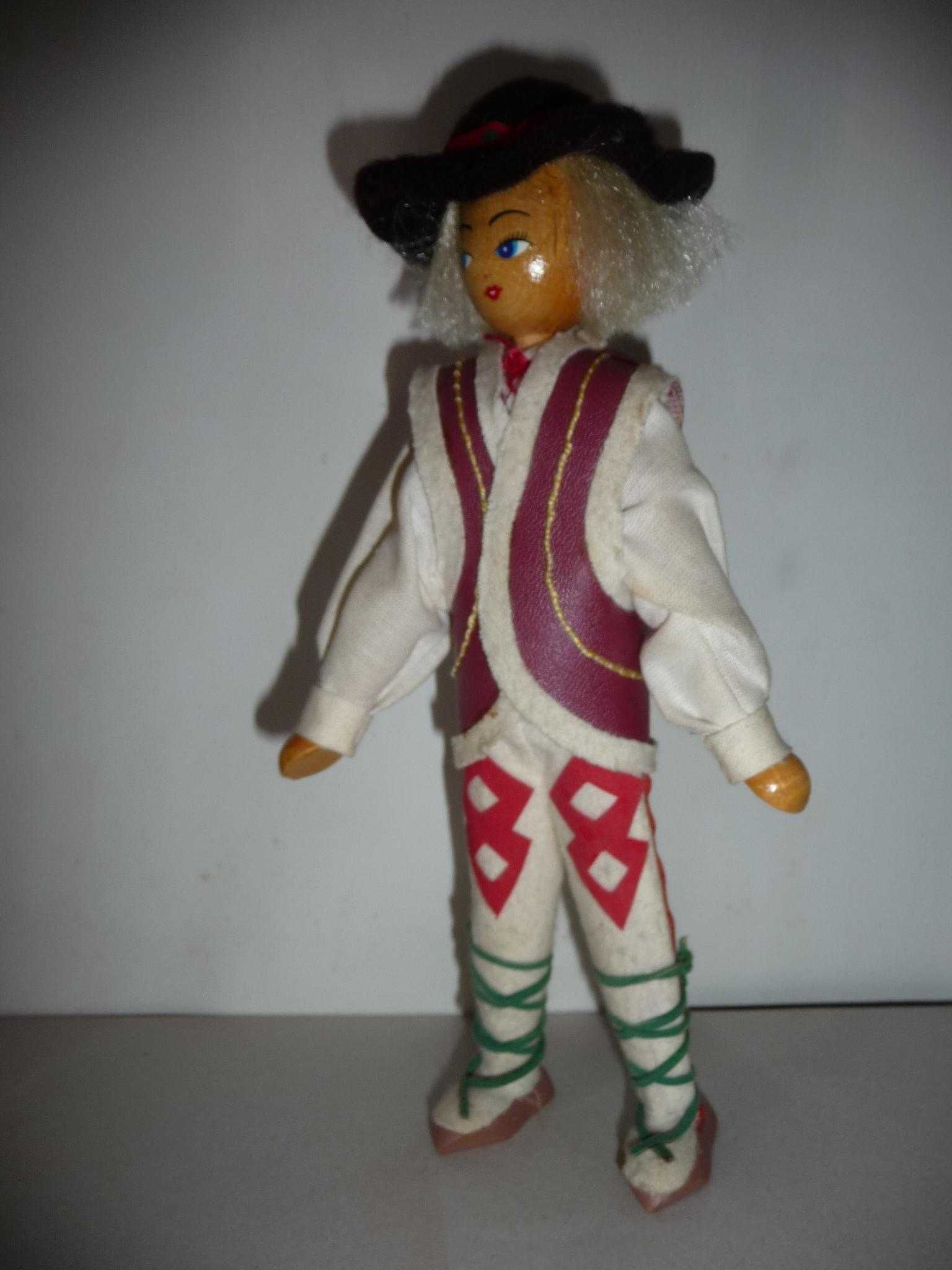 Кукла деревянная коллекционная Поляк игрушка лялька коллекційна дерево